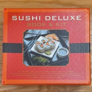 Sushi Deluxe Book & Kit By Kumfoo Wong NWT